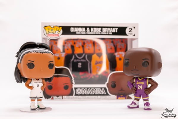 Figurine Gianna & Kobe Bryant Funko Pop!