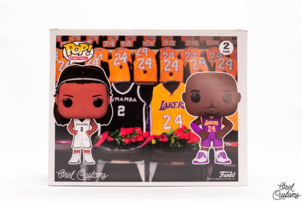 Figurine Gianna & Kobe Bryant Funko Pop!